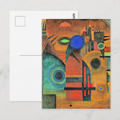 Kandinsky - Brown Silence Briefkaart (Voorkant / Achterkant)