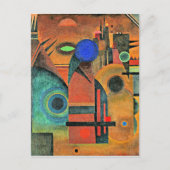 Kandinsky - Brown Silence Briefkaart (Voorkant)