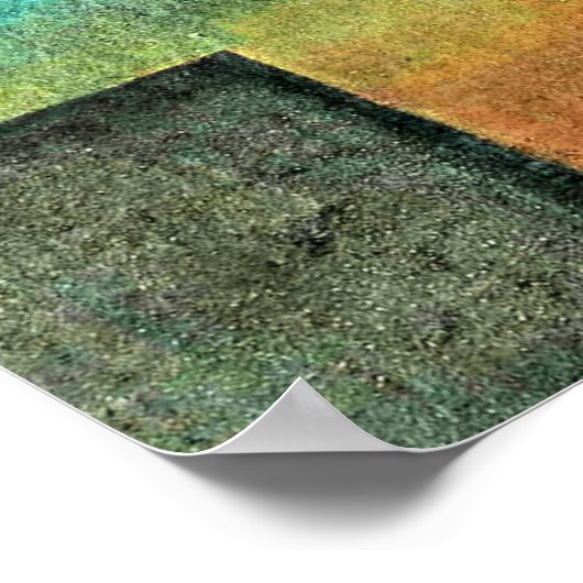 Kandinsky - Brown Silence Poster (Hoek)