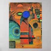 Kandinsky - Brown Silence Poster (Voorkant)
