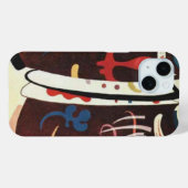 Kandinsky Brown with Supplement Abstract Case-Mate iPhone Case (Achterkant (horizontaal))