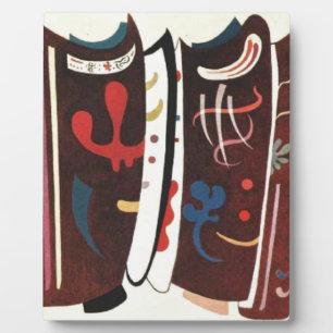 Kandinsky Brown with Supplement Abstract Fotoplaat