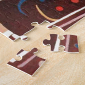 Kandinsky Brown with Supplement Abstract Legpuzzel (Zijkant)