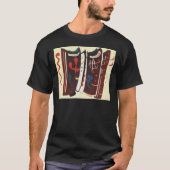 Kandinsky Brown with Supplement Abstract T-shirt (Voorkant)