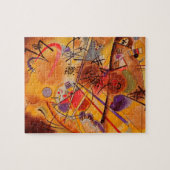 Kandinsky Brown Yellow Red Blue Legpuzzel (Horizontaal)
