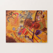 Kandinsky Brown Yellow Red Blue Legpuzzel (Horizontaal)