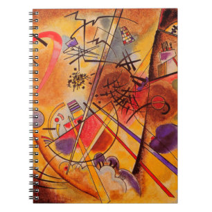 Kandinsky Brown Yellow Red Blue Notitieboek