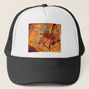 Kandinsky Brown Yellow Red Blue Trucker Pet