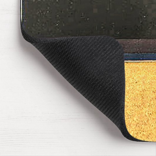 Kandinsky - Brownish, abstracte kunst Muismat (Hoek)