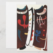 Kandinsky Bruin Briefpapier (Voorkant / Achterkant)