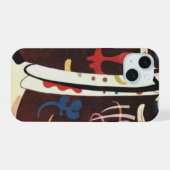 Kandinsky Bruin met Suplement Abstract iPhone 15 Case (Achterkant horizontaal)