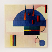 Kandinsky, Calmed, abstract kunstwerk Legpuzzel (Horizontaal)