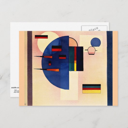 Kandinsky - Calmed Briefkaart (Voorkant / Achterkant)