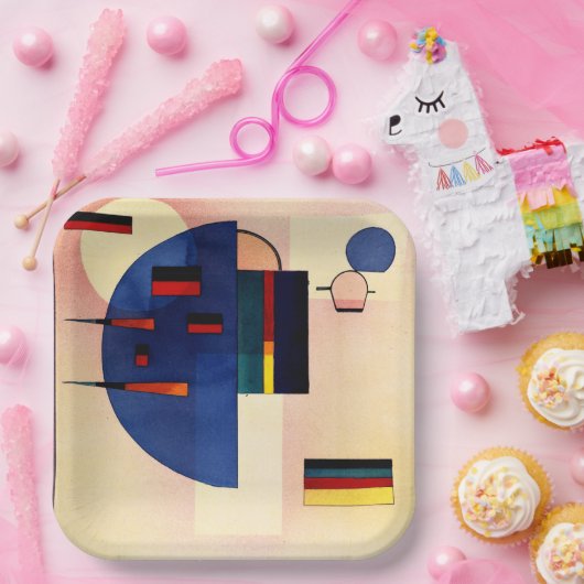 Kandinsky - Calmed, Papieren Bordje (Feest)