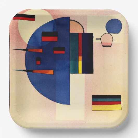 Kandinsky - Calmed, Papieren Bordje (Voorkant)
