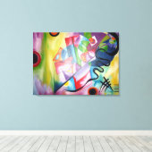 Kandinsky Canvas Afdruk (Insitu (Houten vloer))
