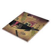 Kandinsky - Capricious Tegeltje (Zijkant)