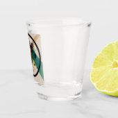 Kandinsky Circles in een Circle Painting Shot Glas (Rechts)