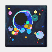Kandinsky Circles Magneet (Voorkant)