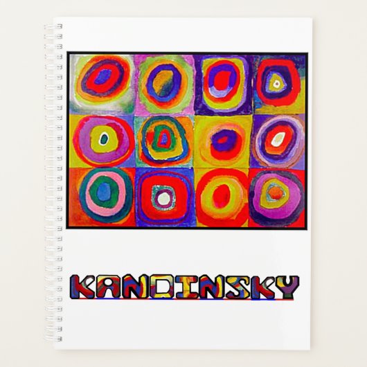 Kandinsky Circles Planner (Voorkant)
