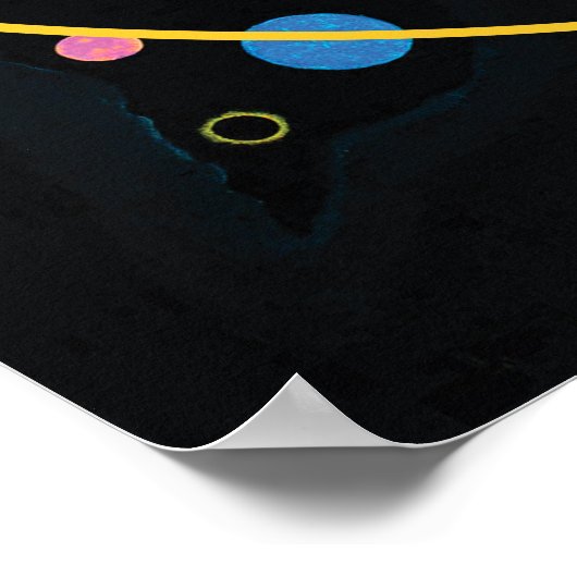 Kandinsky Circles Poster (Hoek)