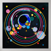 Kandinsky Circles Poster (Voorkant)
