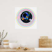 Kandinsky Circles Poster (Keuken)
