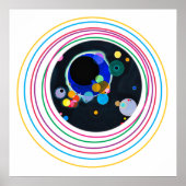 Kandinsky Circles Poster (Voorkant)