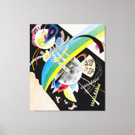 KANDINSKY - CIRKELS OP ZWART - 1921 - Bauhaus - Canvas Afdruk