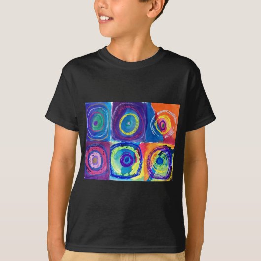 kandinsky cirkels t-shirt (Voorkant)