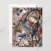 Kandinsky Claasical Abstract Art Painting Briefkaart (Voorkant / Achterkant)