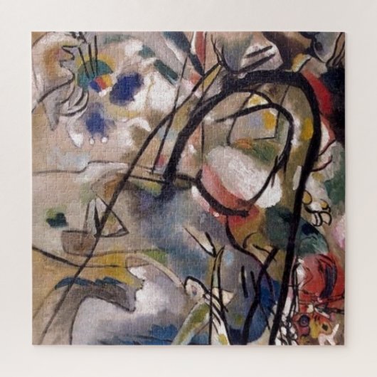Kandinsky Claasical Abstract Art Painting Legpuzzel (Verticaal)