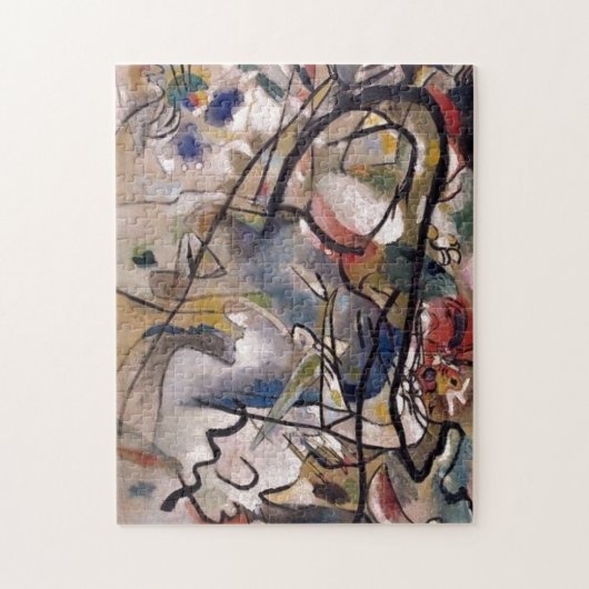 Kandinsky Claasical Abstract Art Painting Legpuzzel (Verticaal)