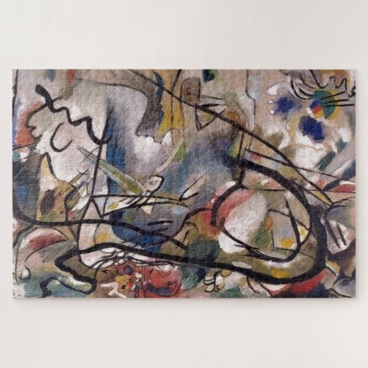 Kandinsky Claasical Abstract Art Painting Legpuzzel (Horizontaal)