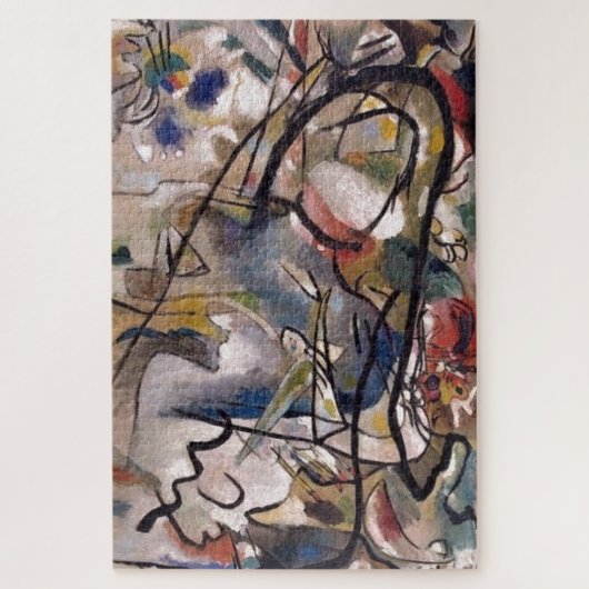 Kandinsky Claasical Abstract Art Painting Legpuzzel (Verticaal)