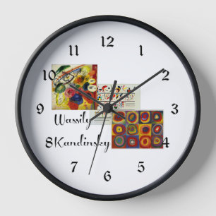 Kandinsky - Collage van zijn kunstwerk