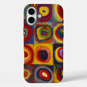 Kandinsky Color Study of Squares Circles iPhone 16 Plus Hoesje