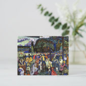 Kandinsky - Colorful Life Briefkaart (Staand voorkant)