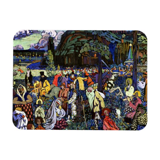 Kandinsky - Colorful Life Magneet (Horizontaal)