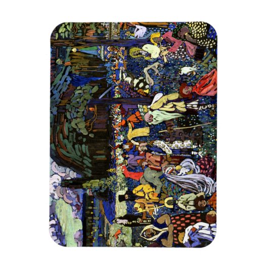 Kandinsky - Colorful Life Magneet (Verticaal)