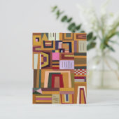 Kandinsky - Compensatie Roos Briefkaart (Staand voorkant)