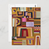 Kandinsky - Compensatie Roos Briefkaart (Voorkant / Achterkant)