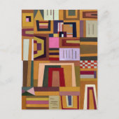 Kandinsky - Compensatie Roos Briefkaart (Voorkant)