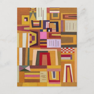 Kandinsky Compensation Roos Briefkaart