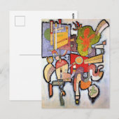 Kandinsky - Complex Simple, abstract artwork, Briefkaart (Voorkant / Achterkant)