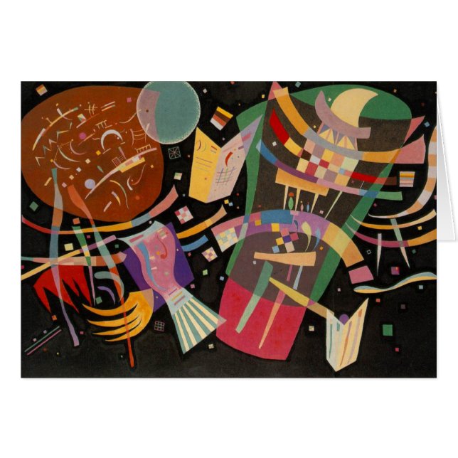 Kandinsky Compositie 10 Abstract schilderen (Voorkant Horizontaal)