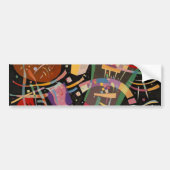 Kandinsky Compositie 10 Abstract schilderen Bumpersticker (Voorkant)