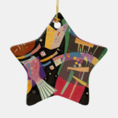 Kandinsky Compositie 10 Abstract schilderen Keramisch Ornament (Voorkant)