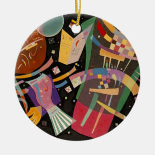 Kandinsky Compositie 10 Abstract schilderen Keramisch Ornament