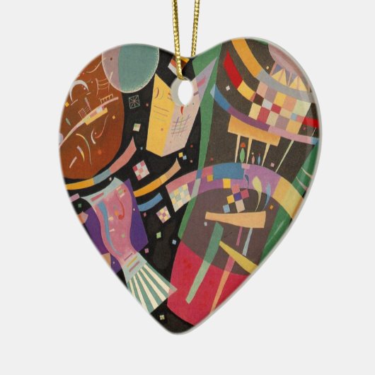 Kandinsky Compositie 10 Abstract schilderen Keramisch Ornament (Links)